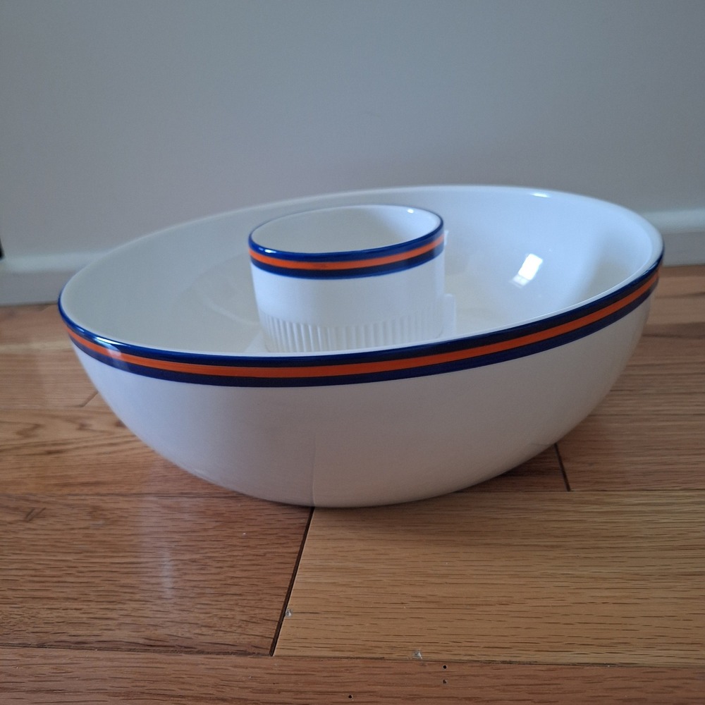 The Memory Company Florida Gators 2004 Chip and Dip Bowl Set White Ceramic - Picture 4 of 9